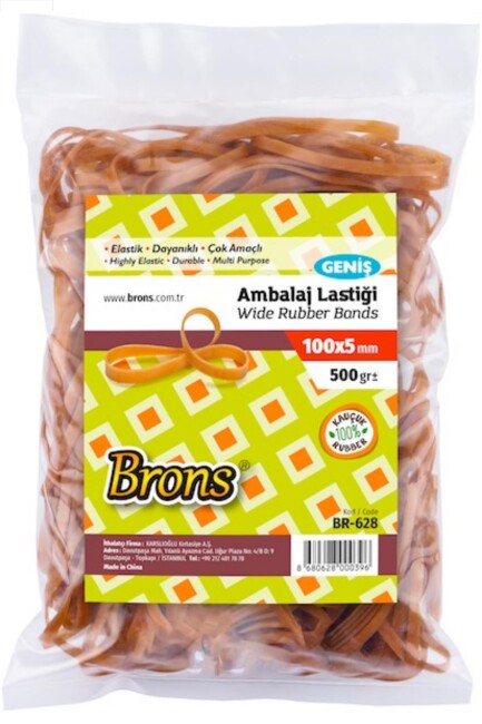BRONS 10x5 GENİ,Ş 500gr.LASTİK - BRONS