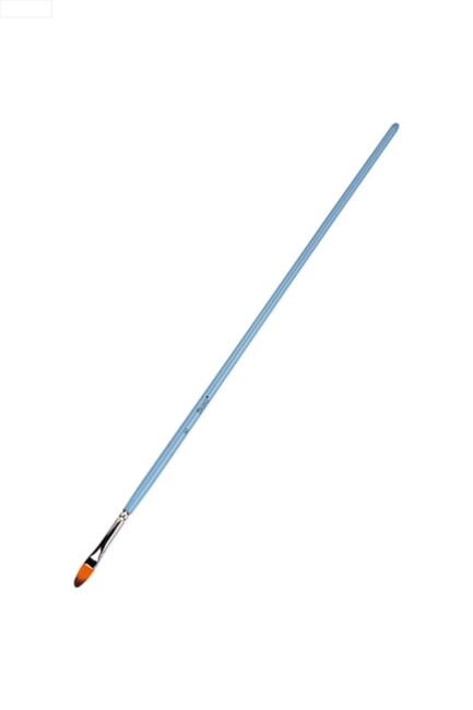 BRONS 200K KEDİ DİLİ SENTETİK YAĞLI VE AKRİLİK FIRÇA NO:6 - BRONS