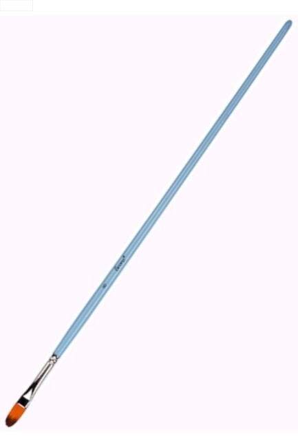 BRONS 200K KEDİ DİLİ SENTETİK YAĞLI VE AKRİLİK FIRÇA NO:8 - BRONS