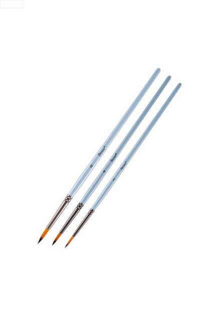 BRONS 223 SERİSİ ÇİZGİ VE YAZI FIRÇA SET 5 NO: 2-4-6 - BRONS