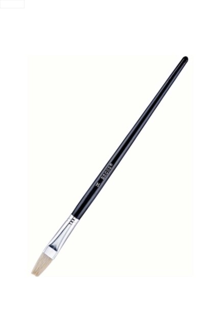 BRONS 258 SERİSİ YAĞLI AKRİLİK KESİK UÇ FIRÇA NO:14 - BRONS