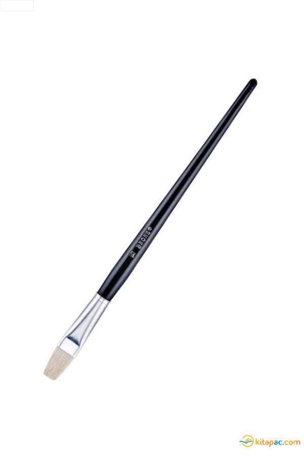 BRONS 258 SERİSİ YAĞLI AKRİLİK KESİK UÇ FIRÇA NO:16 - 1