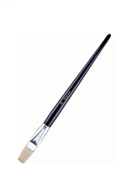 BRONS 258 SERİSİ YAĞLI AKRİLİK KESİK UÇ FIRÇA NO:20 - BRONS