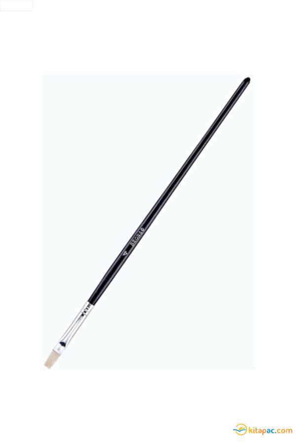 BRONS 258 SERİSİ YAĞLI AKRİLİK KESİK UÇ FIRÇA NO:4 - 1