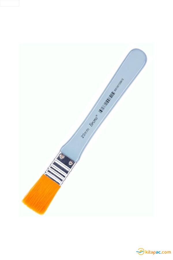 BRONS 425 Serisi Zemin Fırçası Mavi Sap 20 mm - 1