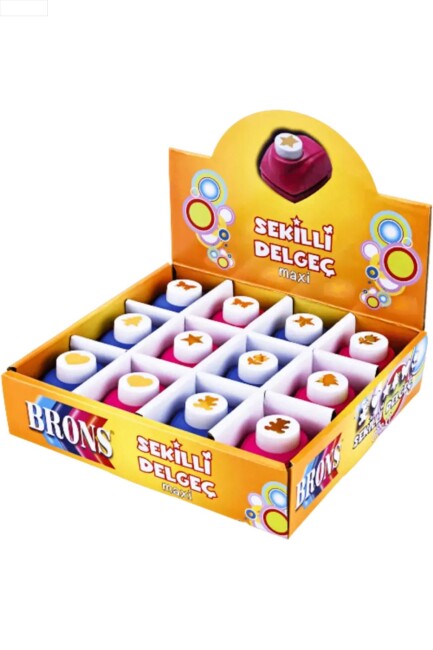 BRONS 713 ŞEKİLLİ DELGEÇ MAXİ - BRONS