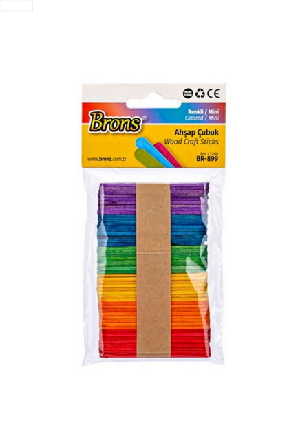 BRONS AHŞAP ÇUBUK Renkli Mini - BRONS
