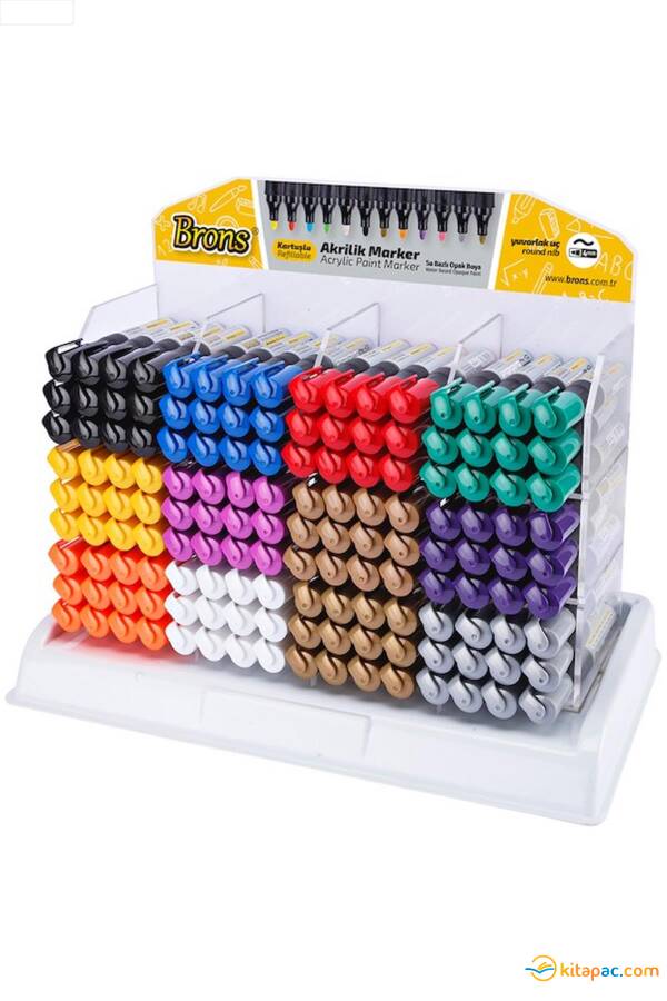 BRONS AKRİLİK MARKER KALEM - 1