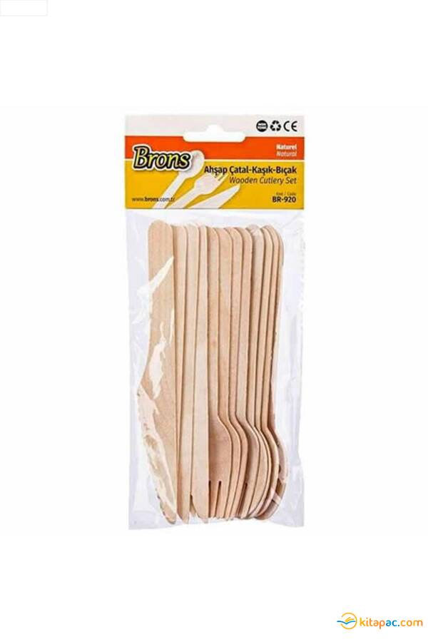 BRONS ÇATAL KAŞIK BIÇAK Naturel - 1
