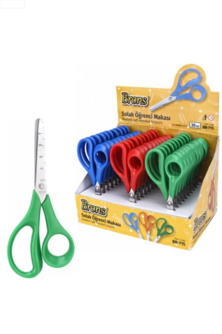 BRONS SOLAK ÖĞRENCİ MAKASI - BRONS