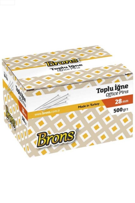 BRONS TOPLU İĞNE 28/500 - BRONS