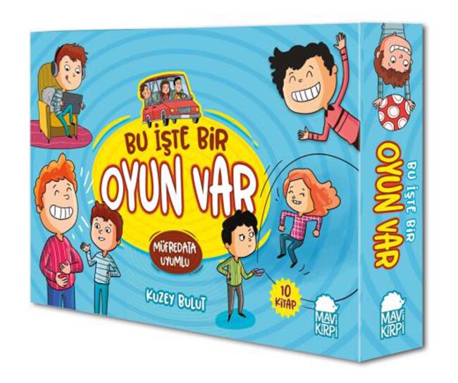 BU İŞTE BİR OYUN VAR SET 10 Kitap ..... Kuzey Bulut - TİMAŞ YAYINLARI