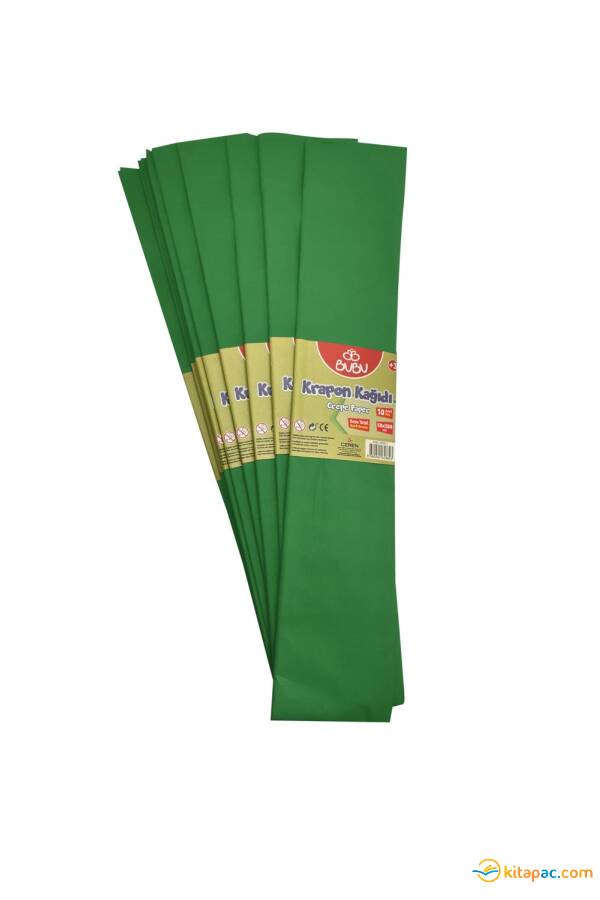 BUBU 50x200 KRAPON KAĞIDI - KOYU YEŞİL - 1