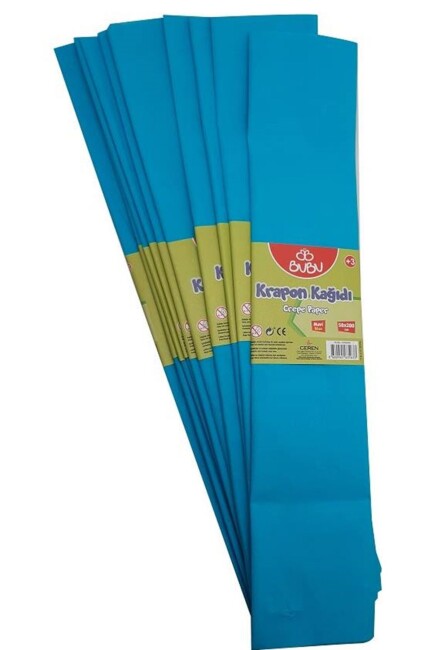 BUBU 50x200 KRAPON KAĞIDI - MAVİ - BU-BU