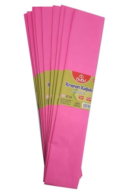 BUBU 50x200 KRAPON KAĞIDI - PEMBE - BU-BU