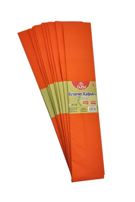 BUBU 50x200 KRAPON KAĞIDI - TURUNCU - BU-BU