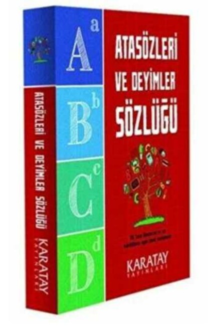 BÜYÜK ATASÖZLERİ VE DEYİMLER SÖZLÜĞÜ KARTON KAPAK - KARATAY YAYINLARI
