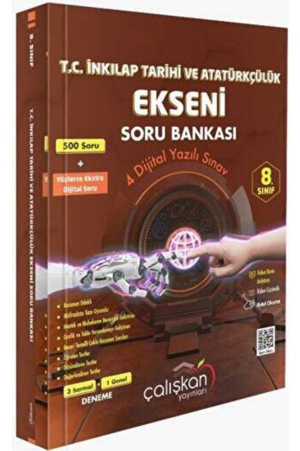ÇALIŞKAN 8.Sınıf İNKILAP TARİHİ EKSENİ Soru Bankası-** - ÇALIŞKAN YAYINLARI
