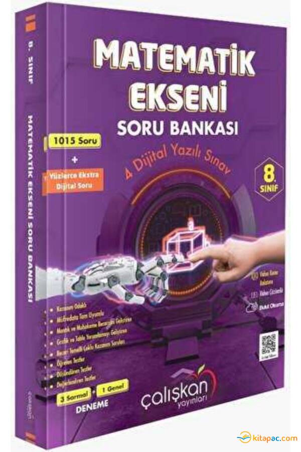 ÇALIŞKAN 8.Sınıf MATEMATİK EKSENİ Soru Bankası-** - 1