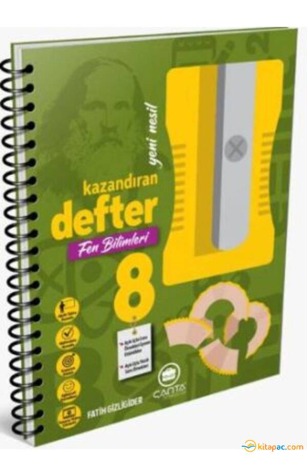 ÇANTA 8.SINIF FEN BİLİMLERİ OKULA YARDIMCI KAZANDIRAN DEFTER - 1