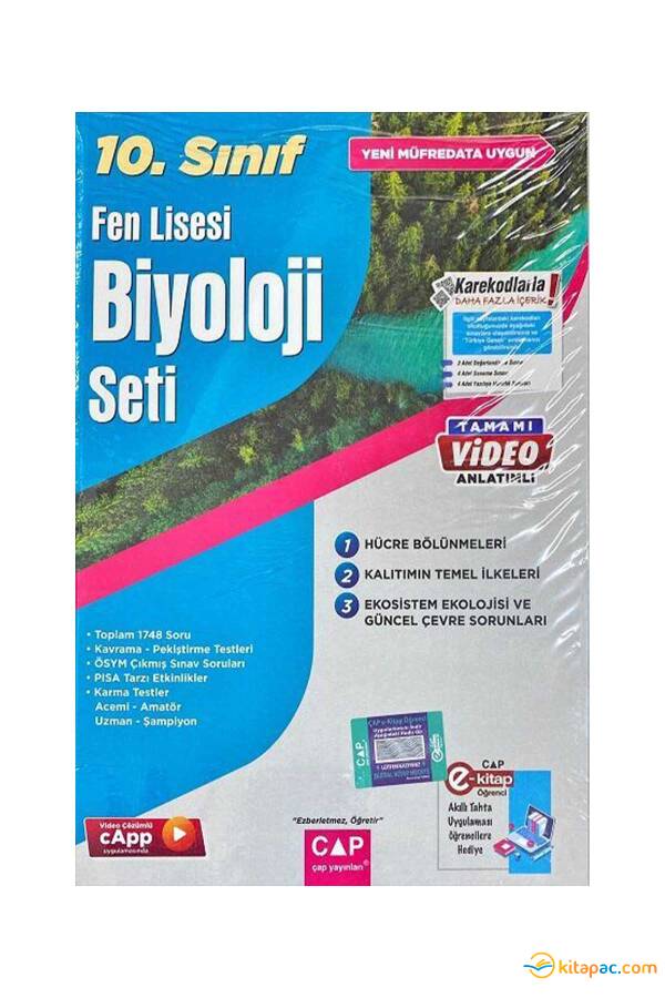 ÇAP 10.Sınıf BİYOLOJİ SET Fen Lisesi - 1