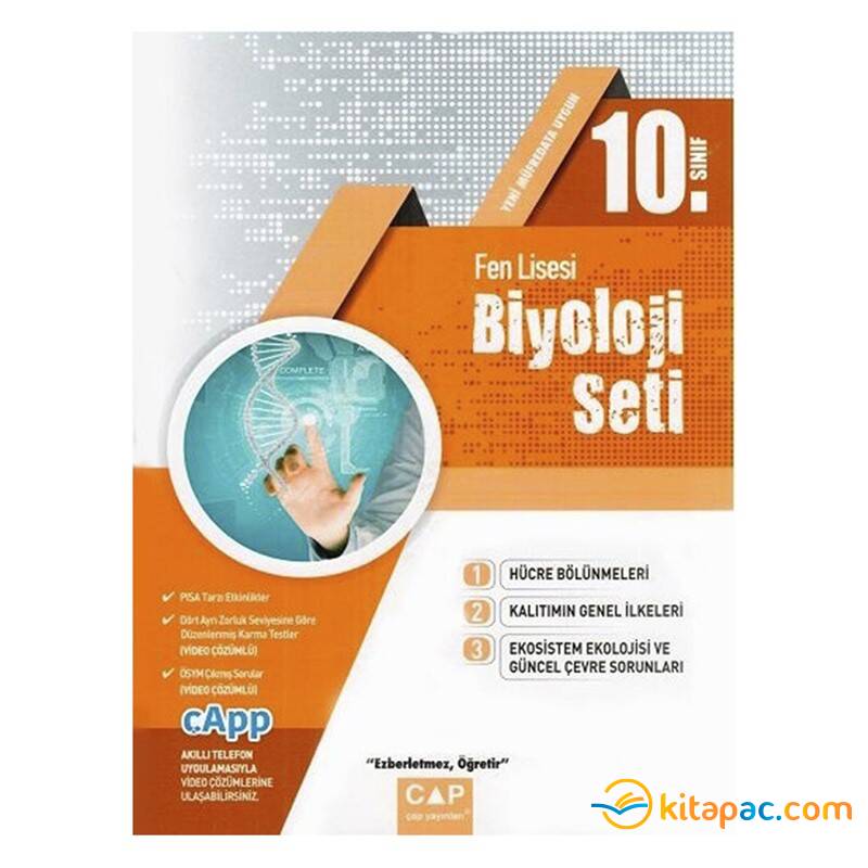 ÇAP 10.Sınıf FEN LİSESİ BİYOLOJİ SETİ - 1