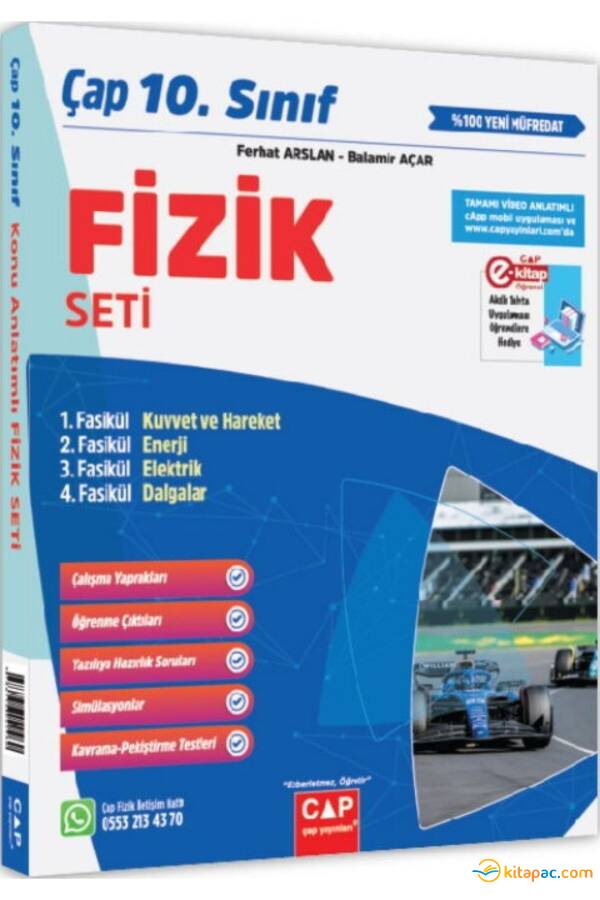 ÇAP 10.Sınıf FİZİK SETİ - 1