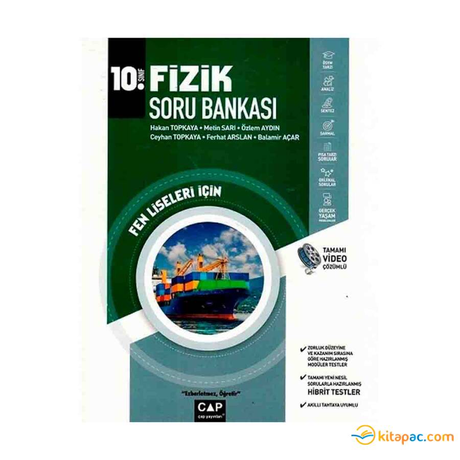 ÇAP 10.Sınıf FİZİK Soru Bankası FEN LİSESİ - 1