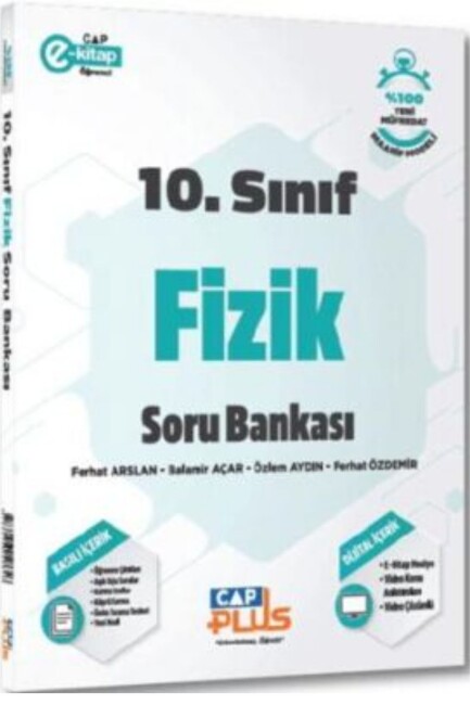 ÇAP 10.SINIF FİZİK TEMATİK SORU BANKASI - ÇAP YAYINLARI