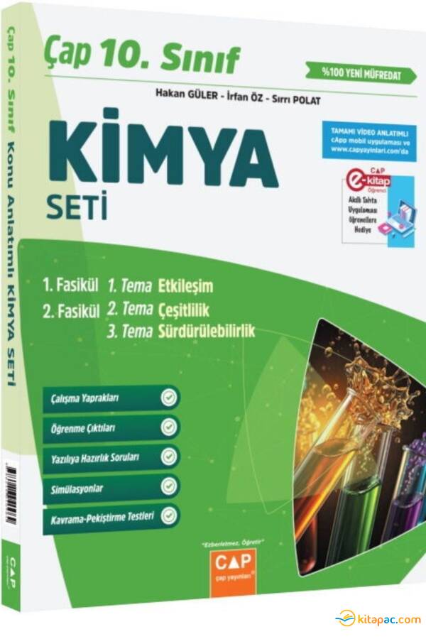 ÇAP 10.Sınıf KİMYA SETİ - 1