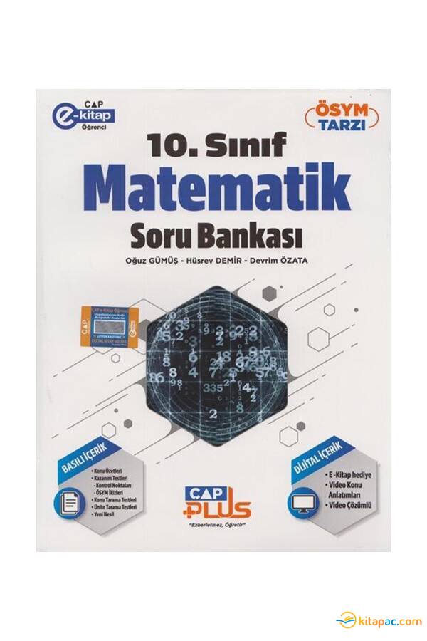 ÇAP 10.Sınıf MATEMATİK Plus Soru Bankası Anadolu Lisesi - 1