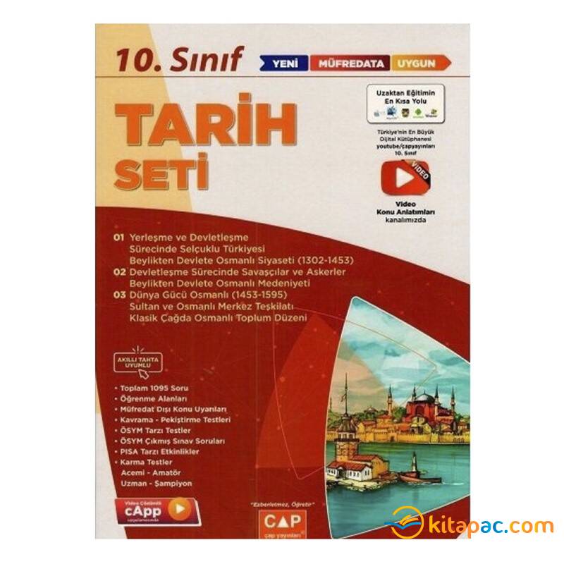 ÇAP 10.Sınıf TARİH SETİ ANADOLU LİSESİ - 1