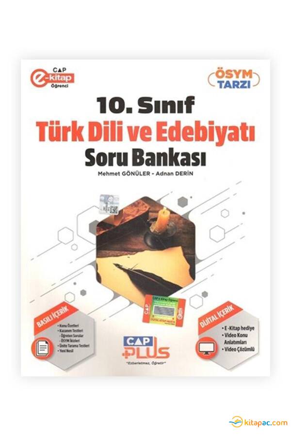 ÇAP 10.Sınıf TÜRK DİLİ ve EDEBİYATI Plus Soru Bankası Anadolu Lisesi - 1