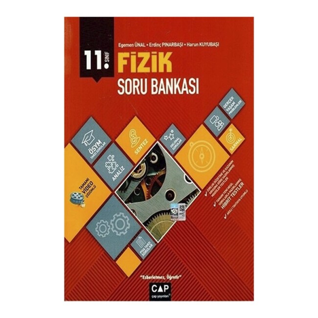 ÇAP 11.Sınıf ANADOLU FİZİK Soru Bankası - ÇAP YAYINLARI