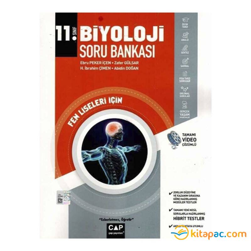 ÇAP 11.Sınıf BİYOLOJİ Soru Bankası FEN LİSESİ - 1