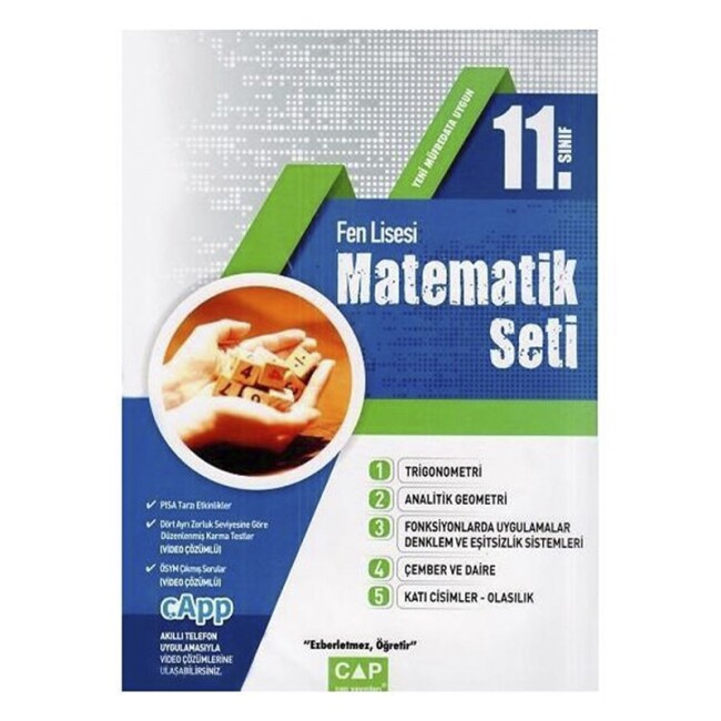 ÇAP 11.Sınıf FEN LİSESİ MATEMATİK SETİ - ÇAP YAYINLARI