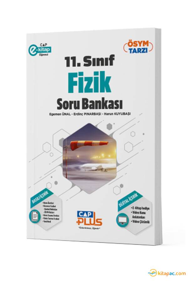 ÇAP 11.Sınıf FİZİK Plus Soru Bankası Anadolu Lisesi - 1