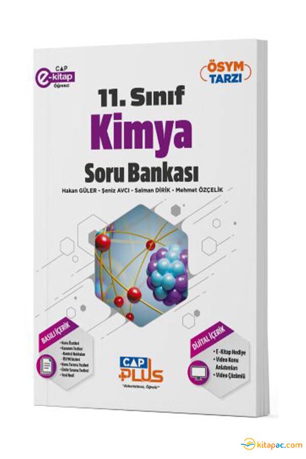 ÇAP 11.Sınıf KİMYA PLUS Soru Bankası Anadolu Lisesi - 1