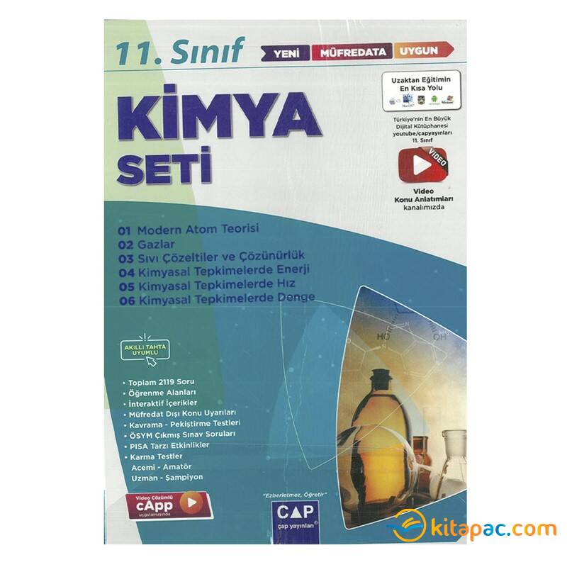 ÇAP 11.SINIF KİMYA SETİ Anadolu Lisesi - 1