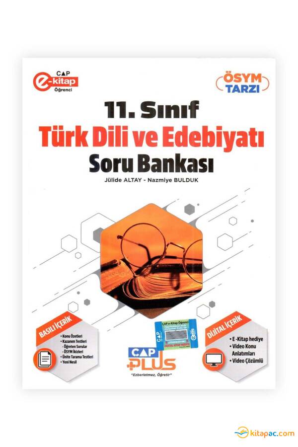 ÇAP 11.Sınıf TÜRK DİLİ ve EDEBİYATI PLUS Soru Bankası ANADOLU LİSESİ - 1