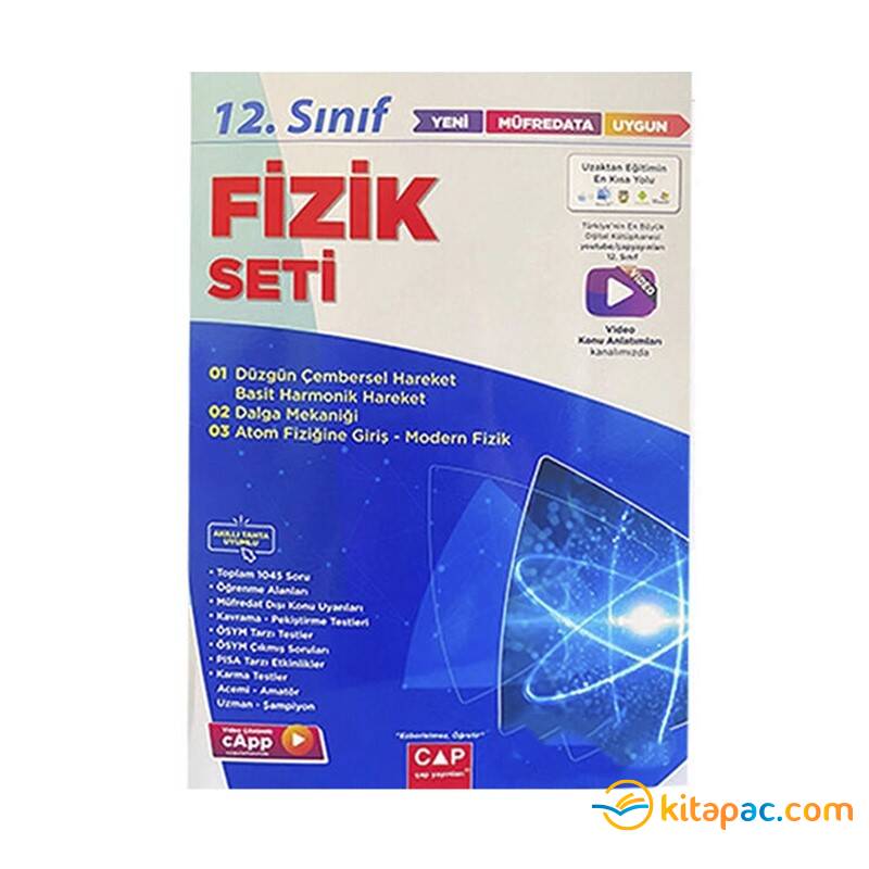 ÇAP 12.Sınıf ANADOLU FİZİK SETİ - 1