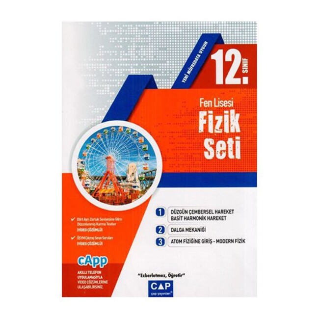 ÇAP 12.Sınıf FEN LİSESİ FİZİK SETİ - ÇAP YAYINLARI