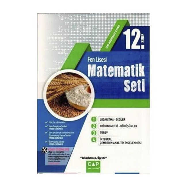 ÇAP 12.SINIF FEN LİSESİ MATEMATİK SETİ - ÇAP YAYINLARI
