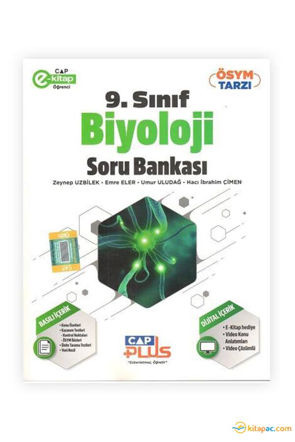 ÇAP 9.Sınıf BİYOLOJİ Plus Soru Bankası Anadolu Lisesi - 1