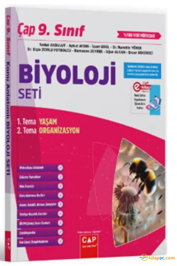 ÇAP 9.Sınıf BİYOLOJİ SETİ - 1