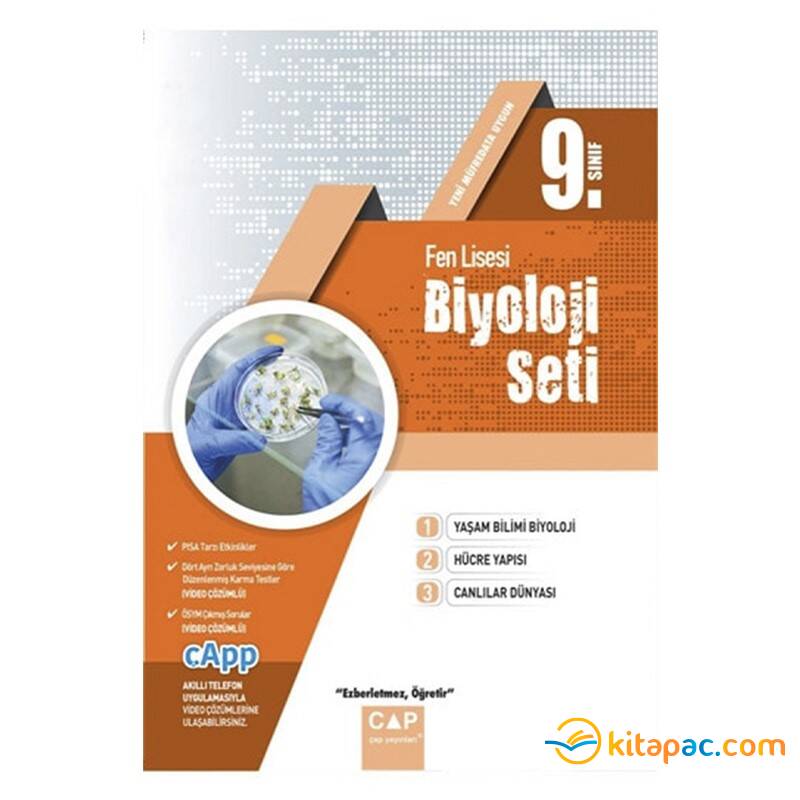 ÇAP 9.Sınıf BİYOLOJİ SETİ FEN LİSESİ - 1