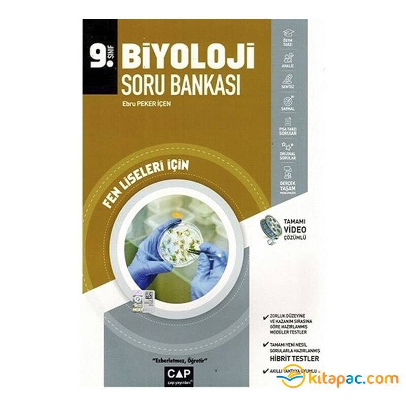 ÇAP 9.Sınıf BİYOLOJİ Soru Bankası FEN LİSESİ - 1