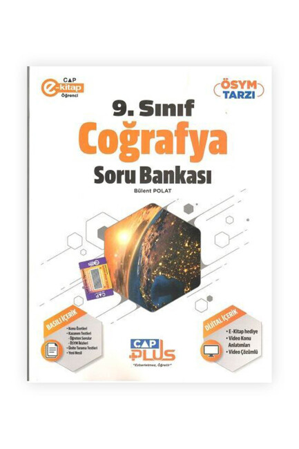 ÇAP 9.Sınıf COĞRAFYA Plus Soru Bankası Anadolu Lisesi - ÇAP YAYINLARI