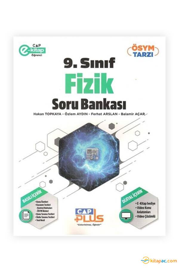 ÇAP 9.Sınıf FİZİK Plus Soru Bankası Anadolu Lisesi - 1