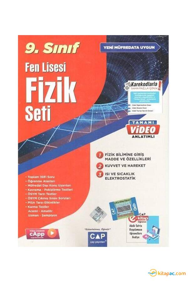 ÇAP 9.Sınıf FİZİK SET Fen Lisesi - 1